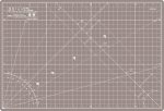 Elan Cutting Mat A3 Black & Taupe, Self Healing Cutting Mat 12x18 Inch, 5-Ply Craft Board Black, Hobby Board for Crafts 12x18 Inch - Image 3