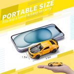 1/64 Die Cast Metal Toy Cars Open Doors Mini Pull Back Cars 4 Pack | Moving Parts, Realistic Interior, Kids Toddlers Adults Gift, Racing Sports Vehicles for Home Travel Collecting - Image 3
