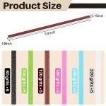70 Pcs Sanding Sticks Set for Plastic Models Includes 30 Double-end Matchsticks, 10 Polishing Sticks & 30 Sanding Twigs DIY Model Building, 3D Printing, Jewelry Tools(Double Angle) - Image 5