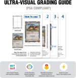 Flinduy Anime Collectible Cards Grading Tool with Cleaning Kit, PSA Standard Size Centering System for Standard Trading Cards, Precision Centering Grading Tools Set​ - Image 6