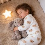 Hopearl Adorable Plush Calf Elephant Toy Floppy Elephish Ultra Soft Haggable Stuffed Animal Birthday Holiday Gift for Boys Girls Kids Toddlers, Gray, 9'' - Image 3
