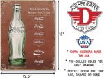 Desperate Enterprises Coca-Cola - Script Heritage Tin Sign, 12.5" W x 16" H - Image 3