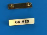 Metal Name Badges Engraved Metal Police Fire Military by Better Badges - Image 3