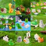 ywevyezc 42 Pcs Mini Resin Animals 42 Styles Resin Animals Figurines Bulk for Micro Fairy Party Favors Garden Hide Accessories Dollhouse Crafts Decor - Image 4