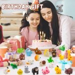 ywevyezc 42 Pcs Mini Resin Animals 42 Styles Resin Animals Figurines Bulk for Micro Fairy Party Favors Garden Hide Accessories Dollhouse Crafts Decor - Image 5