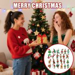 24Pcs Mini Christmas Collectible Dolls Figurines,Tree Hanging Ornament Gifts for Xmas Goodie Bag Stuffers Winter New Year Holiday Party Favors Decorations - Image 8