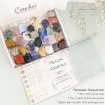 32 Natural Crystals and Healing Stones with Guide, Real Raw Crystal Set | Crystals for Healing, Chakra, Meditation, Home Decor, Bulk Rough Stone Collection - Image 3