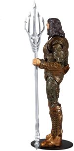 McFarlane Toys DC Justice League Movie Aquaman 7" Action Figure | DC Multiverse Justice League 2021 7 Inch Action Figure - Aquaman - Image 3
