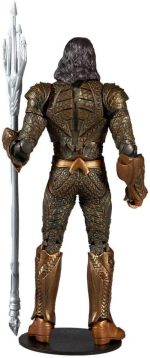 McFarlane Toys DC Justice League Movie Aquaman 7" Action Figure | DC Multiverse Justice League 2021 7 Inch Action Figure - Aquaman - Image 4