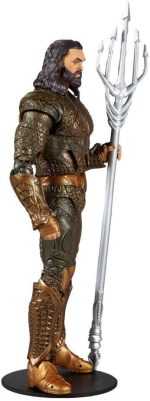 McFarlane Toys DC Justice League Movie Aquaman 7" Action Figure | DC Multiverse Justice League 2021 7 Inch Action Figure - Aquaman - Image 5