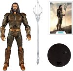 McFarlane Toys DC Justice League Movie Aquaman 7" Action Figure | DC Multiverse Justice League 2021 7 Inch Action Figure - Aquaman - Image 8