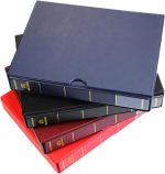 MUDOR Stamp Binder with Slipcase, Empty Stamp Collecting Albums, Black | Stamp Collecting Supplies, Stamp Stockbook for Documents, Coins, Banknotes Collectors - Image 7