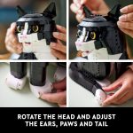LEGO Ideas Tuxedo Cat - Building Sets for Adults, Ages 18+ - DIY Crafts Kit for Home Decor, Living Room or Bedroom - Gift for Animal Lovers - 21349 - Image 4