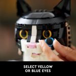 LEGO Ideas Tuxedo Cat - Building Sets for Adults, Ages 18+ - DIY Crafts Kit for Home Decor, Living Room or Bedroom - Gift for Animal Lovers - 21349 - Image 5