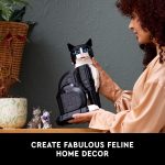 LEGO Ideas Tuxedo Cat - Building Sets for Adults, Ages 18+ - DIY Crafts Kit for Home Decor, Living Room or Bedroom - Gift for Animal Lovers - 21349 - Image 7
