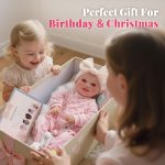 BABESIDE Reborn Baby Dolls Sunny - 17Inch Full Vinyl Realistic Baby Doll Girl Poseable Smiling Real Life Baby Dolls with Complete Accessories for 3+ Years Old Gifts - Image 5