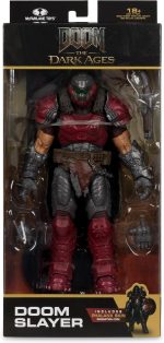 McFarlane Toys- Doom: The Dark Ages Doom Slayer (Phalanx Skin) 7in Action Figure | Doom The Dark Ages 6 Inch Action Figure - Doom Slayer (Phalanx Skin) - Image 8