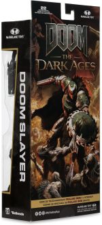 McFarlane Toys- Doom: The Dark Ages Doom Slayer (Phalanx Skin) 7in Action Figure | Doom The Dark Ages 6 Inch Action Figure - Doom Slayer (Phalanx Skin) - Image 9