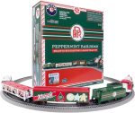 Lionel Peppermint Railroad Electric O Gauge Train Set with Remote, Age 14+ | Bluetooth 5.0, Remote Control, Freight Cars, FasTrack, Lights, Smoke, & Sounds, Ages 14+ - Image 3