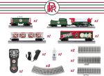 Lionel Peppermint Railroad Electric O Gauge Train Set with Remote, Age 14+ | Bluetooth 5.0, Remote Control, Freight Cars, FasTrack, Lights, Smoke, & Sounds, Ages 14+ - Image 5