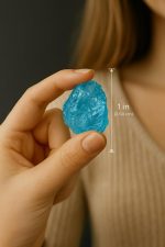 Large 1.25-2.0” Natural Aquamarine Raw Crystals Stones for Meditation, Chakra, Reiki, Crystal Grid, Energy Work, Wire Wrapping, Tumbling & Spiritual Home Decor - Image 5