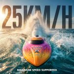 BEZGAR TX136 12 Inch 25 KPH Remote Control Boat for Kids | 25 KPH High Speed; Waterproof Hull; Ideal Speed Boat for Pools & Lakes; Pink - Image 3