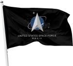 GLOBAL ADVERTISING SOLUTIONS Lot of 6 Branches Military Flags, 3x5 foot Banner Grommets, Air Force, US Navy, Coast Guard, Marines, Army Polyester Flags Set Space Force (Pack of 6) - Image 5