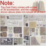Grail Diary Indiana Journal, Indiana Grail Diary Journal, Indiana Holy Grail Diary Props, Vintage Leather Journal Classic Movie Prop - Image 3