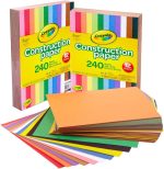 Crayola Construction Paper Bulk Pack (480 Sheets) – 10 Assorted Colors, 9x12, Teacher School Supplies & Classroom Must Haves, Card Making Craft Supplies, Art Paper - Image 3
