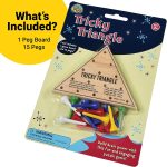 U.S. Toy Tricky Triangle Game - Travel Games, Assorted, MU845 - Image 5