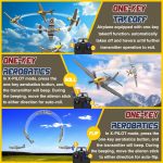LEAMBE Brushless 4 Channel RC Plane, Ready to Fly Aerobatic Aircraft, Easy Control for Beginners, P51 Mustang RC Airplane for Adults Green - Image 7