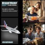 Sky Trek Model Airplanes Airplane Airlines Plane Aircraft Model for Display Collection - Image 6