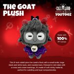 Youtooz Cult of The Lamb The Goat Plush 9" Inch - The Goat from Cult of The Lamb Plush Figurine - Image 3