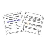 1986 - Present Lot of (5) 1 oz Silver American Eagle Coins $1 Seller BU | Random Year - Brilliant Uncirculated (Type 1 or 2) with Certificates of Authenticity - Image 7