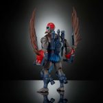 Masters of the Universe Origins Action Figure 200X Cartoon Collection Stratos, 5.5 Inch 1980s Motu TV Hero, Detailed Design & Arm Wing Attachments - Image 4