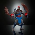 Masters of the Universe Origins Action Figure 200X Cartoon Collection Stratos, 5.5 Inch 1980s Motu TV Hero, Detailed Design & Arm Wing Attachments - Image 5