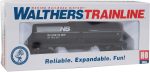 Walthers Trainline Tank Car-Ready to Run-Norfolk Southern (Black, White) 931-1447 HO Scale Model Railroad - Freight Model - Image 6