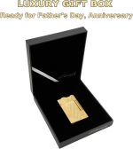 Sanji One Piece Brass Lighter with Iconic “Ping” Sound | Luxury Anime Gift for Men, Adjustable Soft Flame, Refillable Butane, Sleeping Mermaid Collectible - Image 7