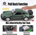TOKAXI 1/36 Scale Porsche 911 Trubo 1978 Diecast Car Models,Pull Back Vehicles Porsche 911 Toy Car,Cars Gifts for Boys Girls - Image 5