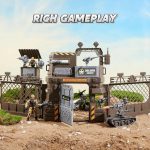 JOYIN Military Base Toys Set Including Army Vehicles, Army Men Action Figures and Weapon Gear Accessories Military Combat Toys - Image 7
