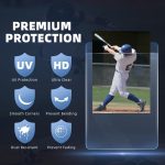 100ct Semi Rigid Card Holders & 100ct Card Sleeves for PSA, SGC, BGS, CSG Graded Card Submissions, Semi Rigid Baseball Cards Sleeves Protectors, PSA Graded Trading Cards Sleeve - Image 4