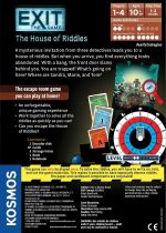 The House of Riddles | Exit: The Game - A Kosmos Game from Thames & Kosmos | Family-Friendly, Card-Based At-Home Escape Room Experience for 1 To 4 Players, Ages 10+, Multi-colored - Image 3
