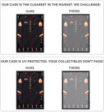 KCRasan Military Uniform Display Case - Police Uniform Display Frame Black | Uniform Shadow Box Wall Cabinet with Uv Protection Acrylic Door for Collection Military Uniform Black - Image 5