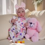 BABESIDE Reborn Baby Dolls - 20 Inch Cute Soft Vinyl Realistic Baby Doll | Real Life Baby Dolls with Complete Accessories Perfect for Cuddling, Playtime, and Gift Giving - Image 3