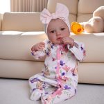 BABESIDE Reborn Baby Dolls - 20 Inch Cute Soft Vinyl Realistic Baby Doll | Real Life Baby Dolls with Complete Accessories Perfect for Cuddling, Playtime, and Gift Giving - Image 4