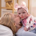 BABESIDE Reborn Baby Dolls - 20 Inch Cute Soft Vinyl Realistic Baby Doll | Real Life Baby Dolls with Complete Accessories Perfect for Cuddling, Playtime, and Gift Giving - Image 6