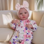 BABESIDE Reborn Baby Dolls - 20 Inch Cute Soft Vinyl Realistic Baby Doll | Real Life Baby Dolls with Complete Accessories Perfect for Cuddling, Playtime, and Gift Giving - Image 9