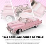 1949 Cadillac Elvis 1/18 Scale Die-Cast Metal Model Car with Opening Doors & Display Case - Premium Classic Vintage Collectible Car for Men and Teens - Image 8