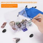 19 PCS Geology Rock Hammer Kit, 24oz Rock Pick Hammer, 3 Digging Chisels, Folding Shovel, Rock Hounding Tools with Brushes, Pocket Knife, Tweezers, Loupe, Goggles,Whistle, Shoulder Bag - Image 6