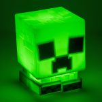 Paladone Minecraft Creeper SquishyGlo Silicone Light, Officially Licensed Cordless & Rechargeable Gaming Lamp for Kids and Teens, Bedroom Décor, Collectible Merchandise, Green - Image 3